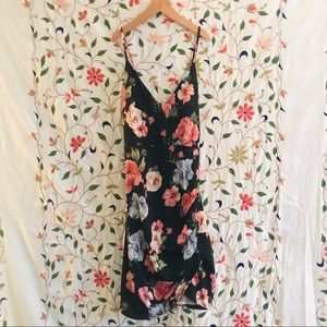 Bodycon Floral Mini Dress